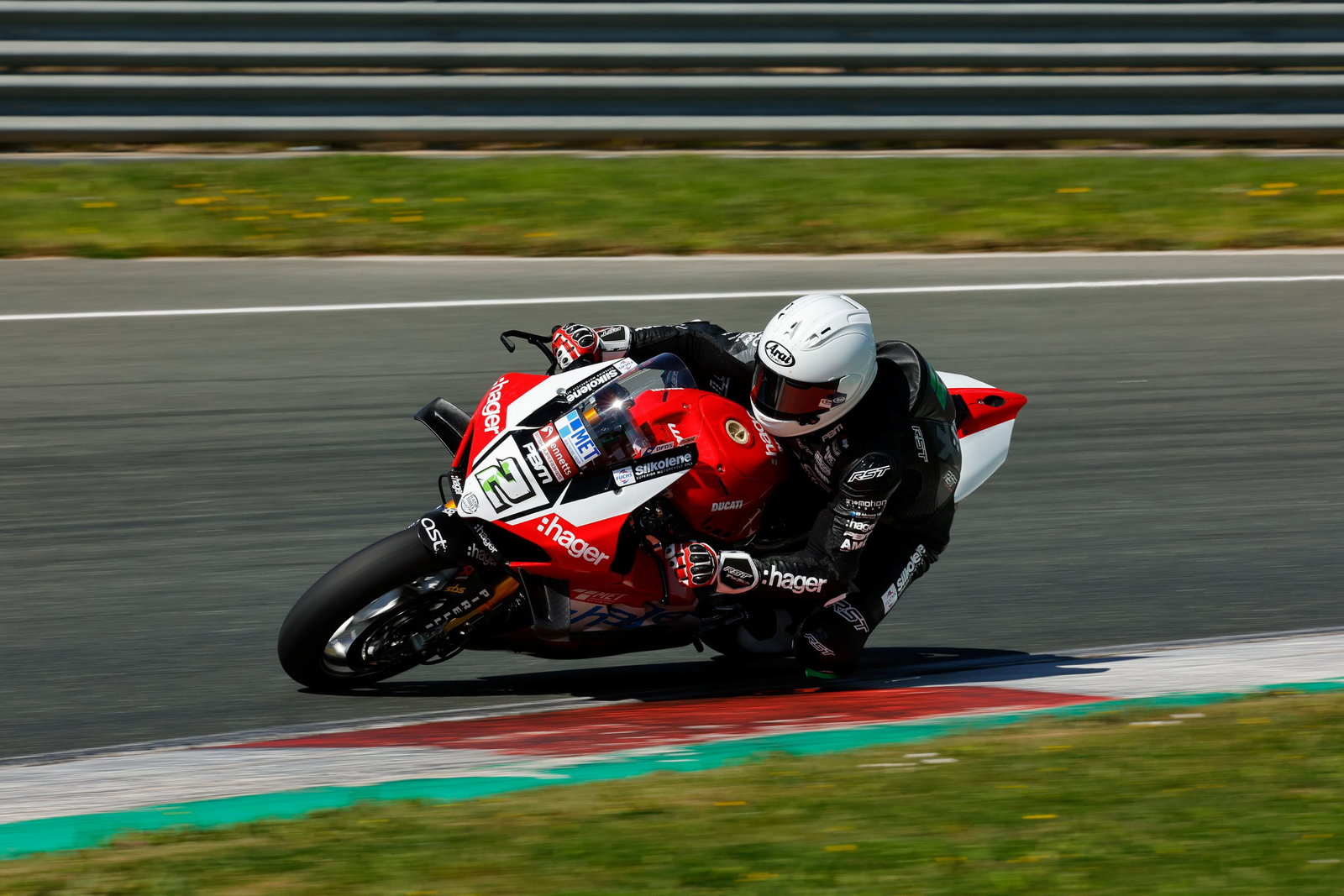 Glenn Irwin, day 2, Navarra, Test, Ducati, 7 April ,2025,BSB